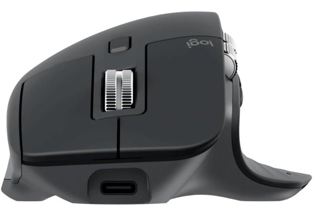 Logitech MX Master 3S |  Wireless Performance Mouse with Ultra-fast Scrolling | Ergo | 8K DPI | Track on Glass | Quiet Clicks| USB-C | Bluetooth | Windows | Linux |Chrome | Graphite