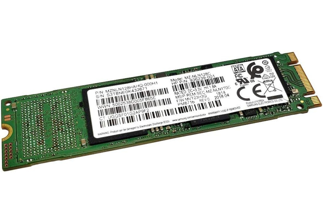 Samsung PM871b 128GB M.2 2280 SATA 6Gb/s SSD Solid State Drive