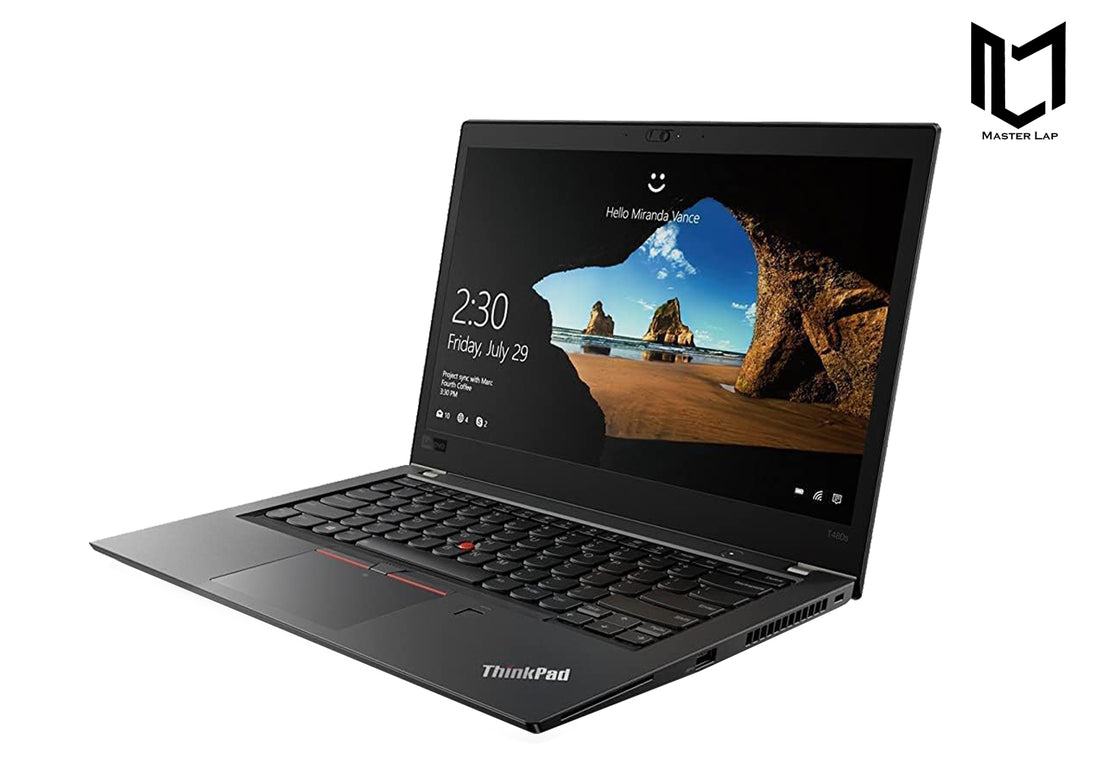 Lenovo ThinkPad T480s | 14 inch Full HD Display | Core i7-8550U | 8th Gen | 8GB DDR4 RAM | 256GB SSD | Windows 10 pro