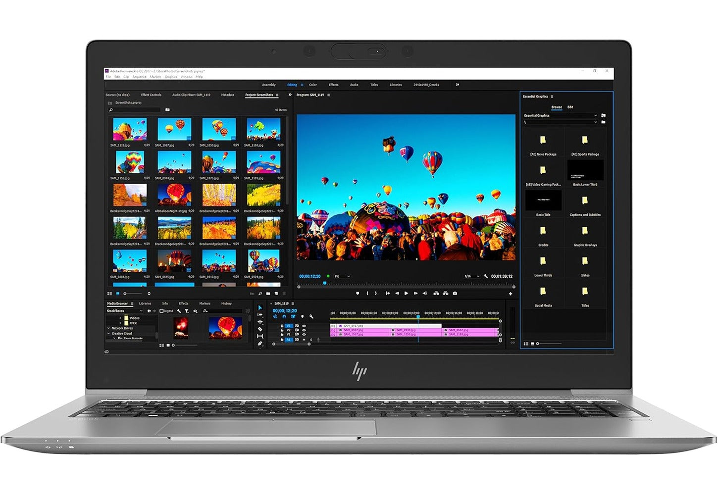 HP ZBOOK 15U G5 Workstation Laptop Intel Core i5-8350U 4-Core 8th Gen 16GB DDR4 RAM 256GB PCIe SSD 2GB AMD Radeon Pro WX 3100 graphics Card