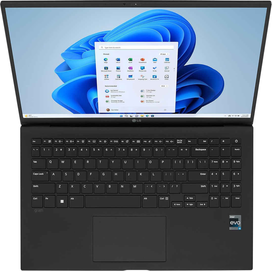LG gram | 17” Lightweight Laptop | Intel core i7 13th Gen | 16GB RAM | 512GB SSD | Windows 10 pro 64 bit
