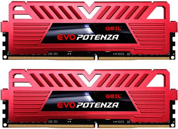 GeIL EVO POTENZA 8GB (1 x 8GB) DDR4 2400MHz Desktop Gaming RAM for PC - GPR416GB2400C16DC