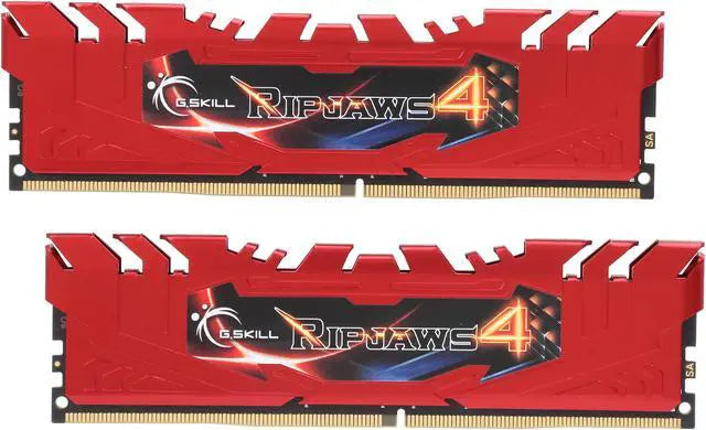 G.SKILL Ripjaws 4 Series 8GB (1 x 8GB) DDR4 2133MHz Desktop Gaming RAM for PC - F4-2133C15D-16GRR