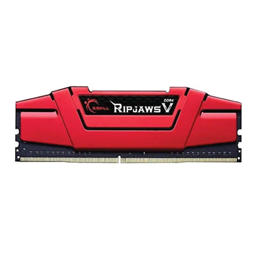 G.SKILL Ripjaws V Red 16GB (1 x 16GB) DDR4 3000MHz Desktop Gaming RAM for PC - F4-3000C16D-32GVRB