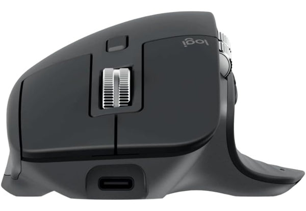 Logitech MX Master 3S |  Wireless Performance Mouse with Ultra-fast Scrolling | Ergo | 8K DPI | Track on Glass | Quiet Clicks| USB-C | Bluetooth | Windows | Linux |Chrome | Graphite