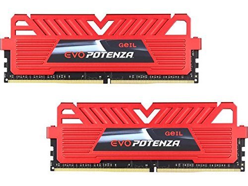 GeIL EVO POTENZA 8GB (1 x 8GB) DDR4 2400MHz Desktop Gaming RAM for PC - GPR416GB2400C16DC