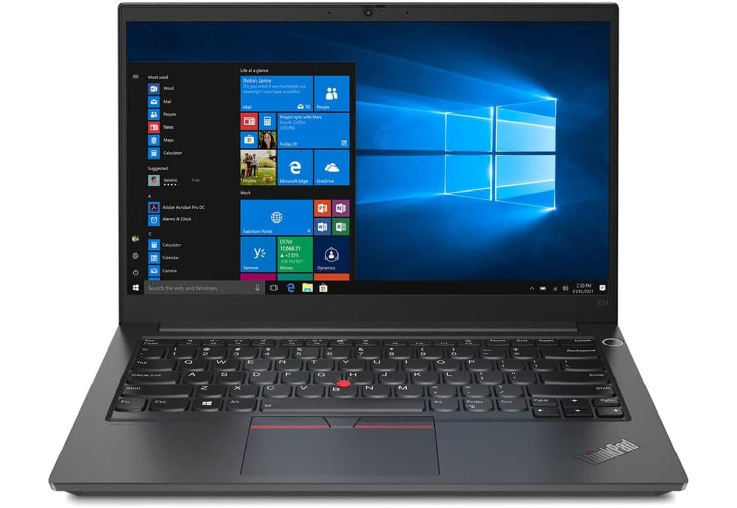 Lenovo ThinkPad E14 | 14" FHD Display | Intel i5-10310U 10th Gen | 8GB DDR4 RAM | 256GB Nvme SSD | windows 10 pro