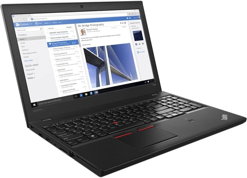 Lenovo ThinkPad T560 | 15.6" HD Display | Core i5-6200U |8GB RAM | 256GB SSD | Win 10 Pro 64 bit