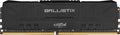 Crucial Ballistix Black 16GB (1 x 16GB) DDR4 3200MHz Desktop Gaming RAM for PC - BL16G32C16U4B.M16FE1