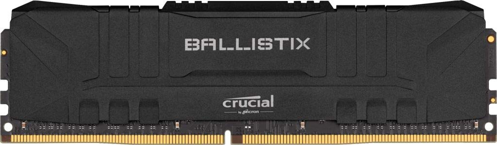 Crucial Ballistix Black 16GB (1 x 16GB) DDR4 3200MHz Desktop Gaming RAM for PC - BL16G32C16U4B.M16FE1