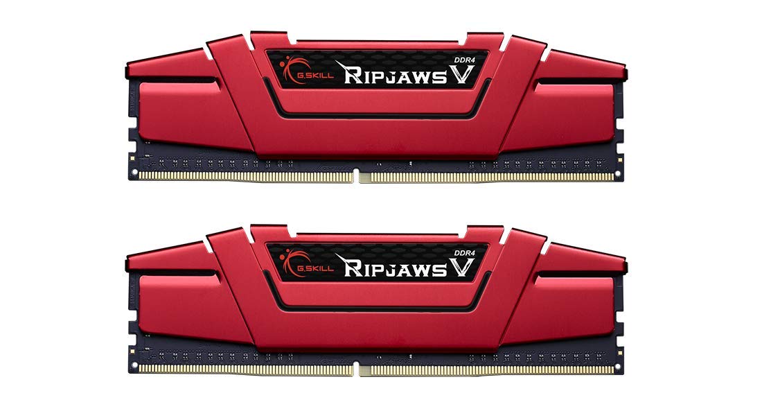 G.SKILL Ripjaws V Series 8GB (1 x 8GB) DDR4 2133MHz Gaming RAM for PC - F4-2133C15D-16GVR