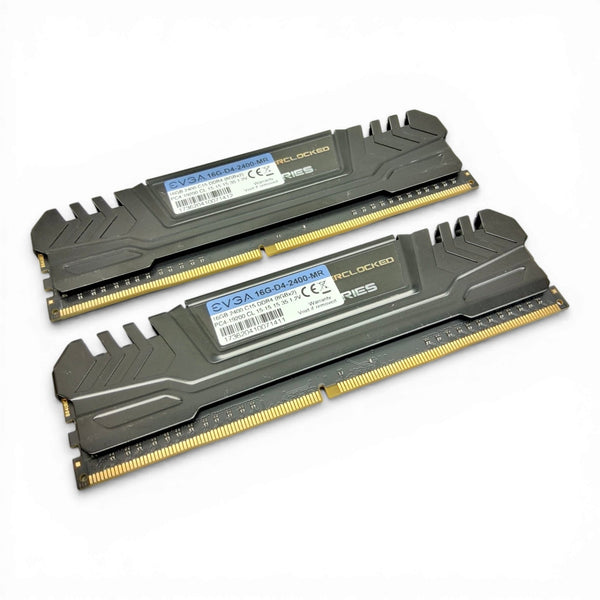 EVGA Superclocked Series 8GB (1 x 8GB) DDR4 2400MHz Desktop Gaming RAM for PC - 16G-D4-2400-MR