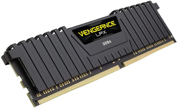 CORSAIR Vengeance LPX Black 16GB (1 x 16GB) DDR4 2400MHz Desktop Gaming RAM for PC - CMK32GX4M2A2400C16
