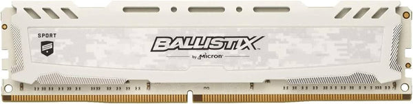 Crucial Ballistix Sport LT White 16GB (1 x 16GB) DDR4 3200MHz Desktop Gaming RAM for PC - BLS16G4D32AESC.M16FE1
