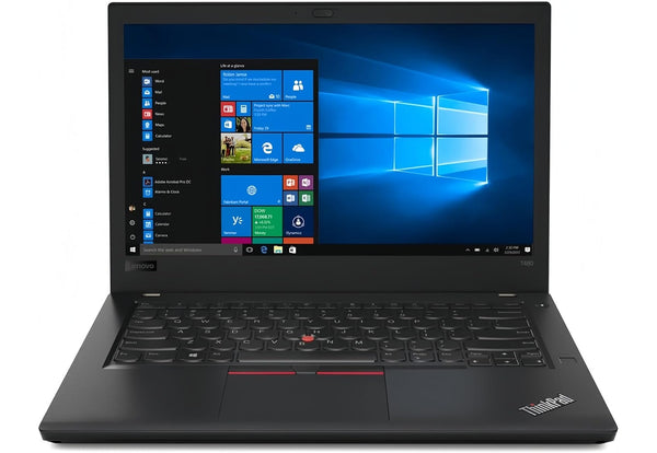 Lenovo ThinkPad T480 | Core i7-8650U 8th Gen | 8GB DDR4 RAM | 256GB SSD | 14" FHD | Windows 10 Pro