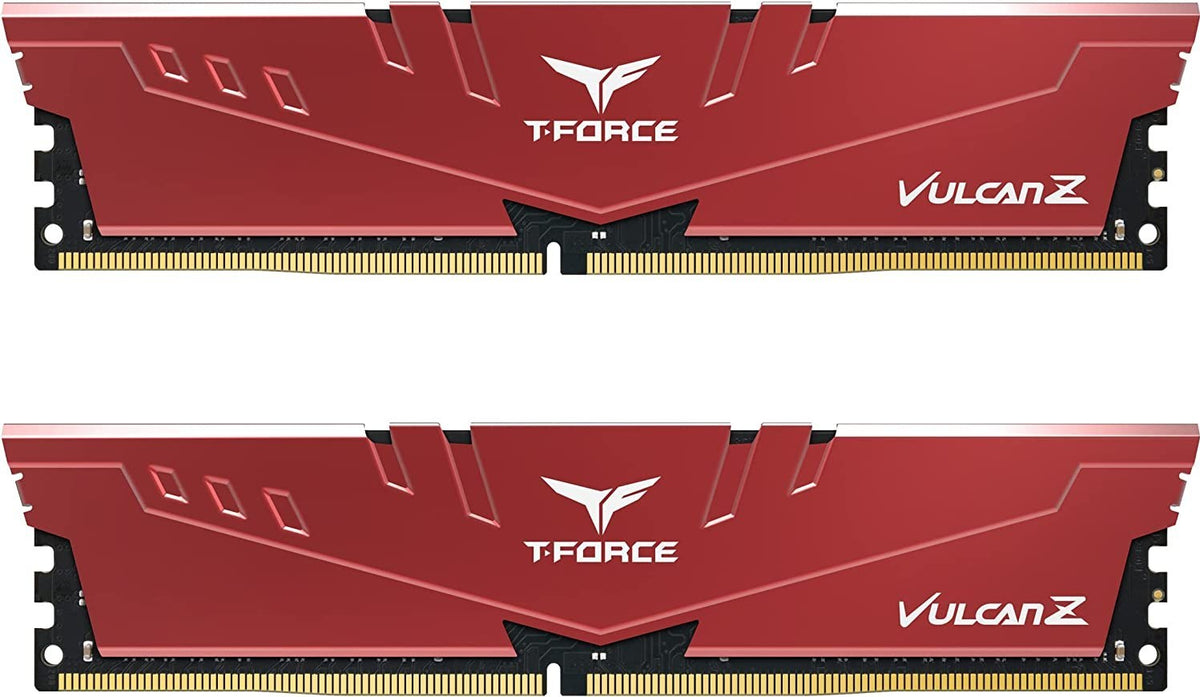 Team Group T-Force Vulcan Z Gray 16GB (1 x 16GB) DDR4 3200MHz Desktop Gaming RAM for PC - TLZGD416G3200HC16FBK