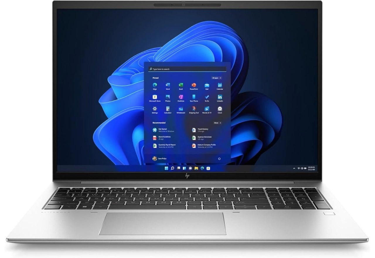 HP EliteBook 860 G9 | 16" FHD | Intel Core i5-1265U | 16GB DDR5 RAM | 256GB nvme SSD | Windows 10 pro