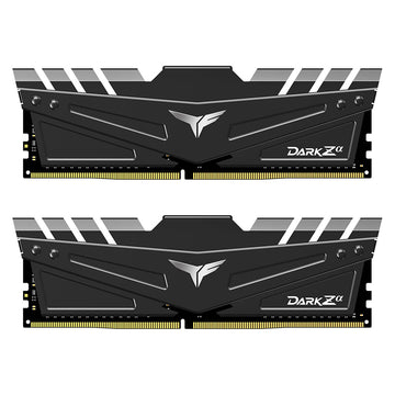 Team Group T-Force Dark Pro Black 8GB (1 x 8GB) DDR4 3200MHz Desktop Gaming RAM for PC - TDPGD48G3200HC14ABK