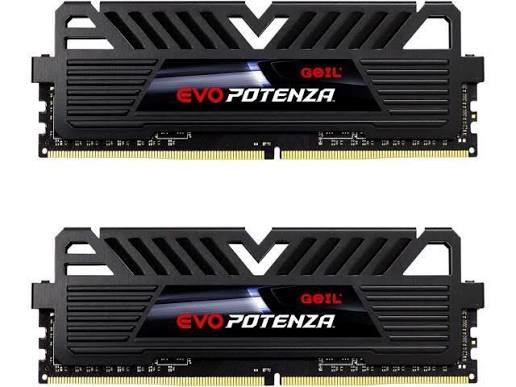 GeIL EVO POTENZA AMD Edition 8GB (1 x 8GB) DDR4 2400MHz Desktop Gaming RAM for PC - GAPB48GB2400C16S