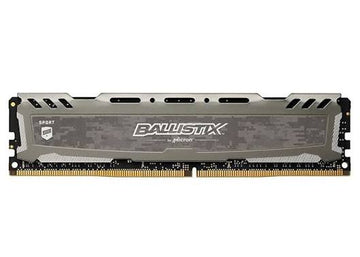 Crucial Ballistix Sport LT Gray 16GB (1 x 16GB) DDR4 3000MHz Desktop Gaming RAM for PC - BLS16G4D30AESB.M16FE1