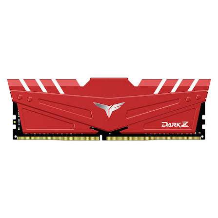 Team Group T-Force Dark Red 16GB (1 x 16GB) DDR4 3000MHz Desktop Gaming RAM for PC - TDRED416G3000HC16CBK