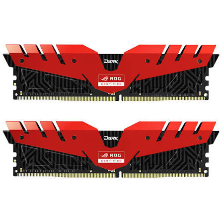 Team Group T-Force Dark Red 16GB (1 x 16GB) DDR4 3000MHz Desktop Gaming RAM for PC - TDRED416G3000HC16CBK