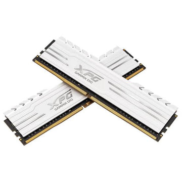 ADATA XPG GAMMIX D10 White 8GB (1 x 8GB) DDR4 3000MHz Desktop Gaming RAM for PC - AX4U300038G16A-BW10